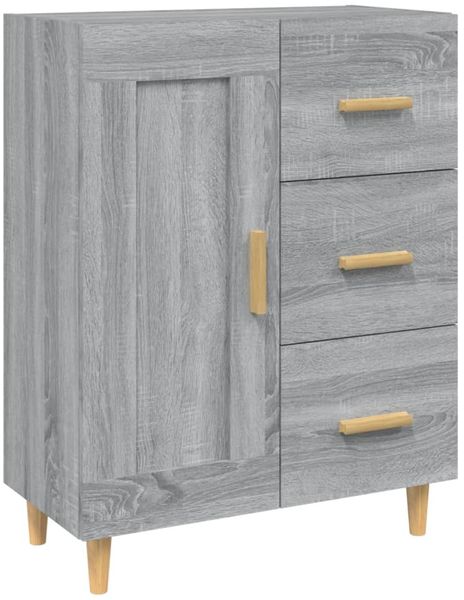 vidaXL Sideboard Grau Sonoma 69,5x34x90 cm Holzwerkstoff 817370 Bild 2