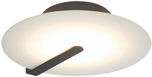 Elstead Lighting LED Decken- und Wandleuchte Nuvola Mattschwarz 3000K