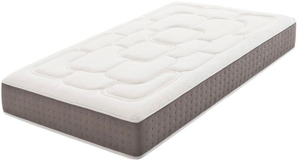 Moonia King Max Multizone Matratze Viskoelastischer Schaum Weiß 80x190cm