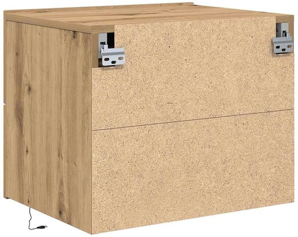 vidaXL Nachttisch Artisan-Eiche 50 x 39 x 41 cm Holzwerkstoff 863074 Bild 8