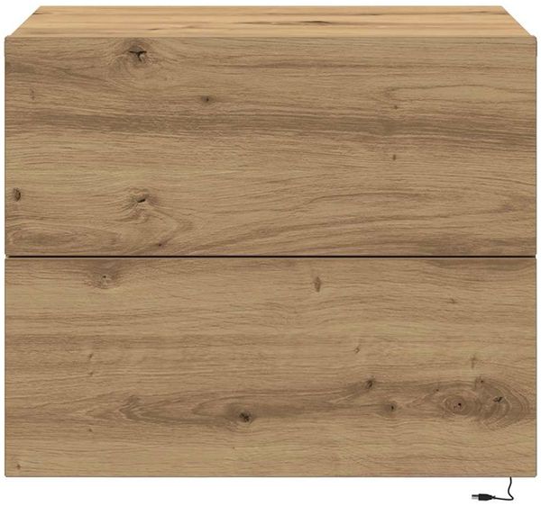 vidaXL Nachttisch Artisan-Eiche 50 x 39 x 41 cm Holzwerkstoff 863074 Bild 6