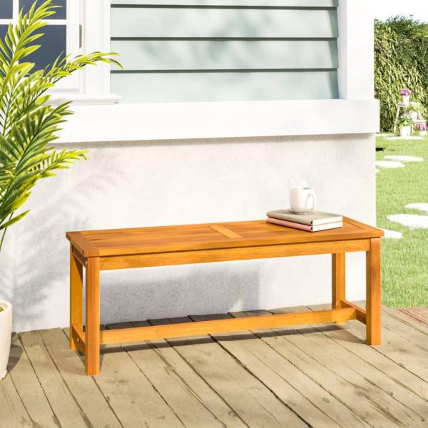 vidaXL Gartenbank 110x35x45 cm Massivholz Akazie 319419