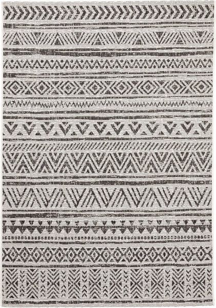 benuta Outdoorteppich Cleo, rechteckig, Höhe: 5 mm, Kunstfaser, Berber, Ethno-Style, Wohnzimmer