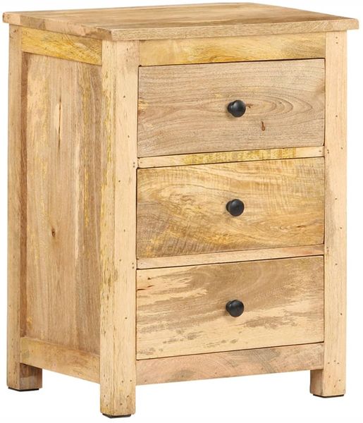vidaXL Nachttisch 45x35x60 cm Massivholz Mango 320807