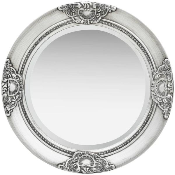 vidaXL Wandspiegel im Barock-Stil 50 cm Silbern 320346