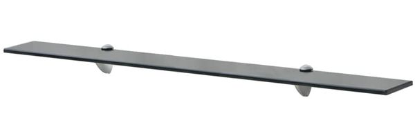 vidaXL Schwebende Regale 2 Stk. Glas 90x20 cm 8 mm [3051532] Bild 2