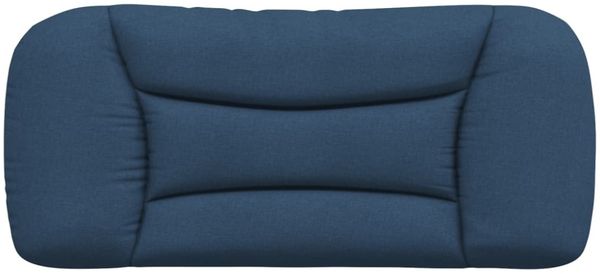 vidaXL Kopfteil-Kissen Blau 90 cm Stoff Bild 9