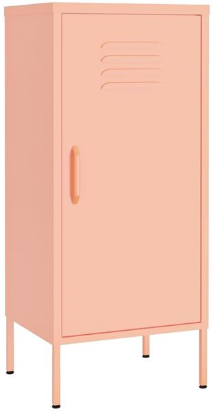 vidaXL Lagerschrank Rosa 42,5x35x101,5 cm Stahl 336193 Bild 2