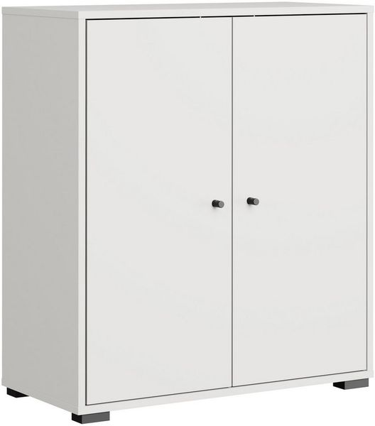 Home affaire Schuhschrank Schuhkommode Dino (1-St) Stauraum mit 2 Türen und verstellbaren Einlegeböden, Breite 70 cm