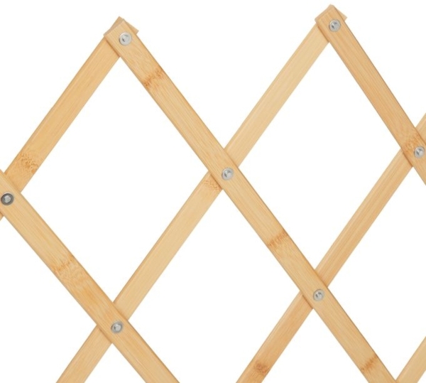 Ausziehbares Hundeabsperrgitter in Natur Bild 6