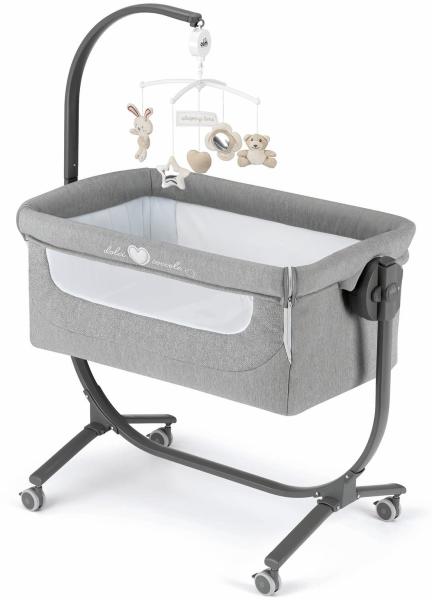 CAM Baby Beistellbett Cullami | für 0-9 kg | 8-fach höhenverstellbar