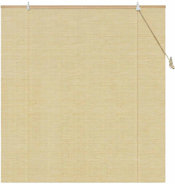 vidaXL Rollo Natur 160 x 160 cm Bambus 42039756 Bild 3