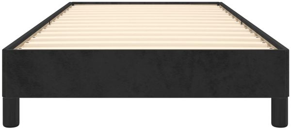 vidaXL Bettgestell Schwarz 90x190 cm Samt 346948 Bild 5