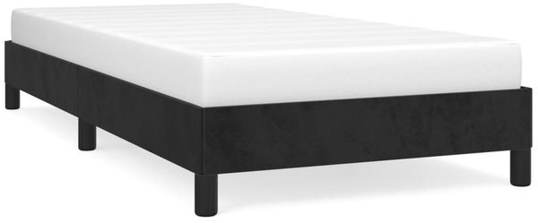 vidaXL Bettgestell Schwarz 90x190 cm Samt 346948 Bild 2