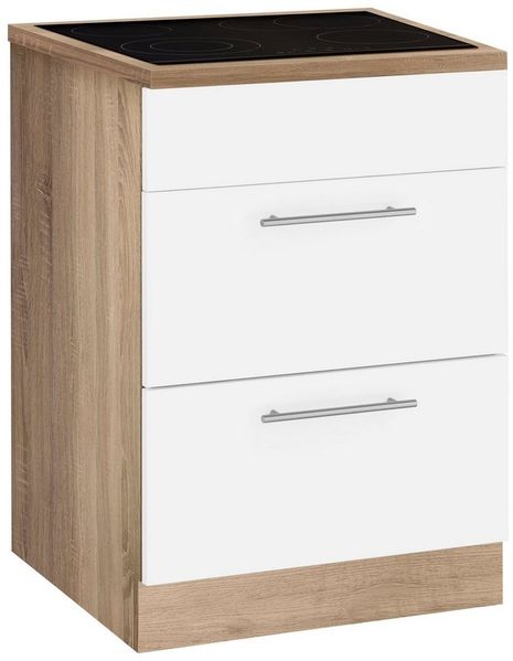 wiho Küchen Kochfeldumbauschrank Cali 60 cm breit