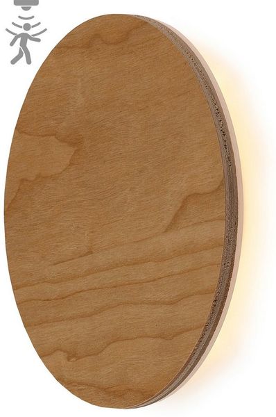 Northpoint LED Wandleuchte Northpoint LED Wandleuchte Indirektes Licht Echtholz, mit Bewegungsmelder