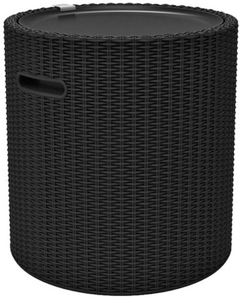 Keter Ablagetisch, Cool Stool anthrazit Ablagetisch