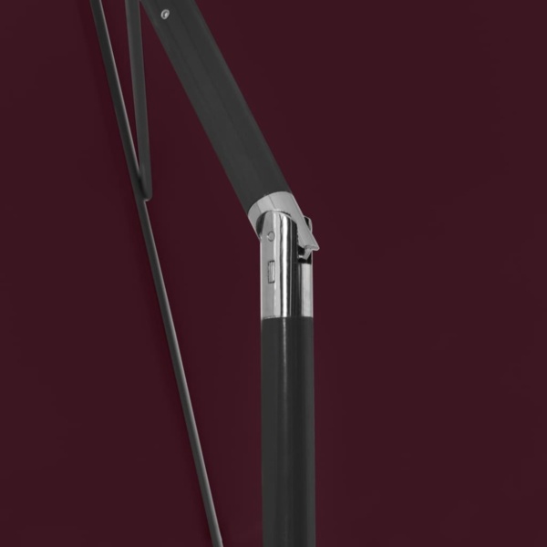 vidaXL Strandschirm Bordeauxrot 180x120 cm 314723 Bild 3