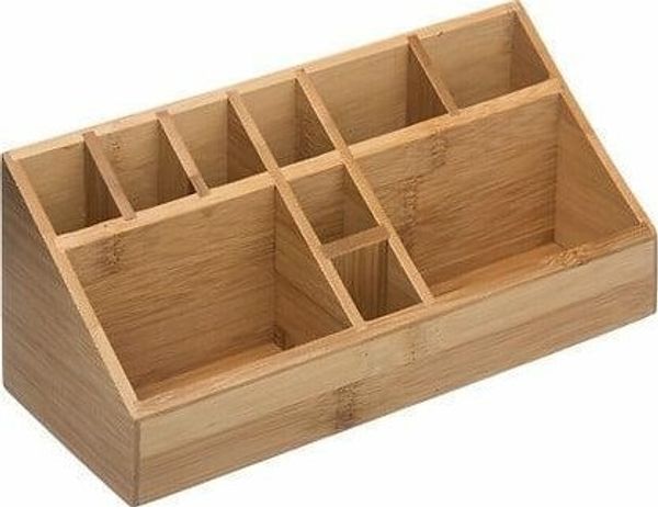 5five Bambus Organizer für Utensilien Kosmetik multifunktional 100% Bambus