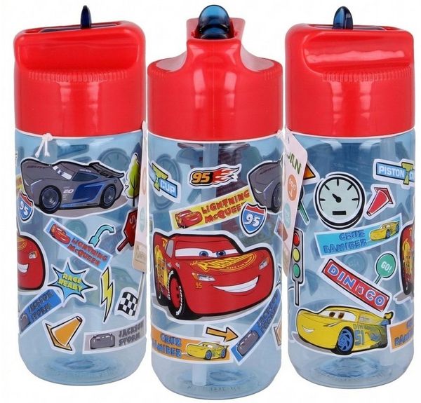 Disney Trinkflasche Disney Cars Lightning McQueen Wasserflasche Flasche 430 ml