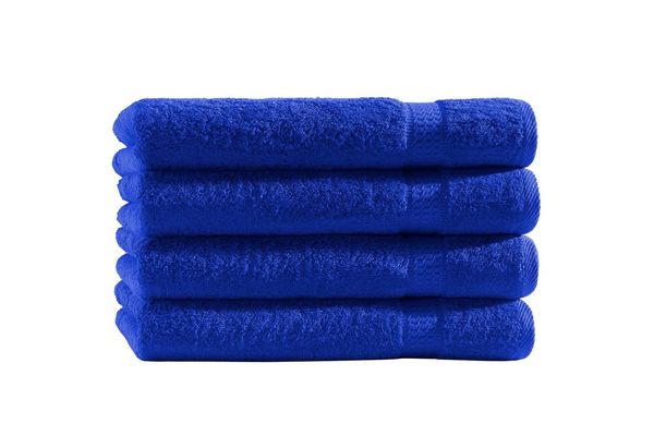 Hometex Premium Textiles Handtuch in Premium Qualität 500 g/m², Feinster Frottier-Stoff 100% Baumwolle, 4x Handtuch, weich, saugfähig, extra schwer & flauschig