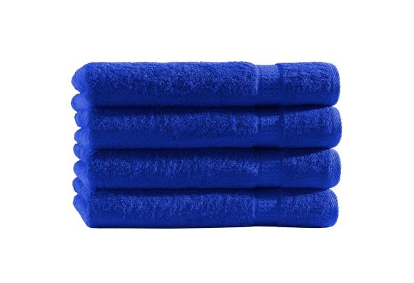 Hometex Premium Textiles Handtuch in Premium Qualität 500 g/m², Feinster Frottier-Stoff 100% Baumwolle, 4x Handtuch, weich, saugfähig, extra schwer & flauschig