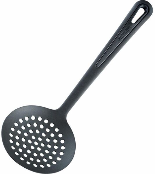 Westmark Schaumlöffel/Schöpf-/Abseihlöffel, Länge: 32,2 cm, Gentle, Schwarz, 28502270