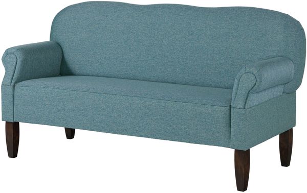 Küchensofa Webstoff 188x78x97 blau EDINBURGH
