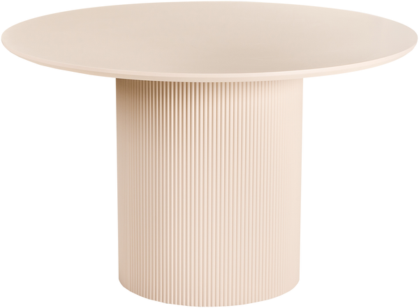 Esstisch NEWELL Hellbeige 120 cm 120 cm