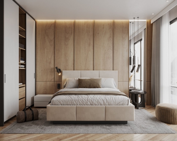 thematys Polsterbett Stauraumbett mit Bettkasten 90x200, 120x200, 140x200, 160x200, 180x200 (TOPSELLER - MADE IN EU - 4 Bezüge - CORD, OTTAWA, VELOURS - Optional mit Matratze bestellbar, mit großen gepolsterten Kopfteil, mit Bettkasten zum aufklappen),...