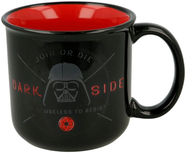 Tasse mit Disney Star Wars Motiv ca. 410ml aus Keramik Dark Side imperial