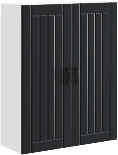 vidaXL Küchenschrank Schwarz 80 x 31 x 100 cm Holzwerkstoff 885146