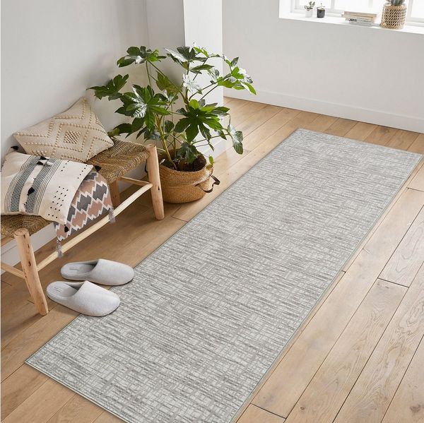 GarveeMore Teppich Moderner Waschbarer Teppich für Wohnzimmer, Rechteckig, Höhe: 7 mm, Geeignet für moderne und minimalistische Einrichtungsstile