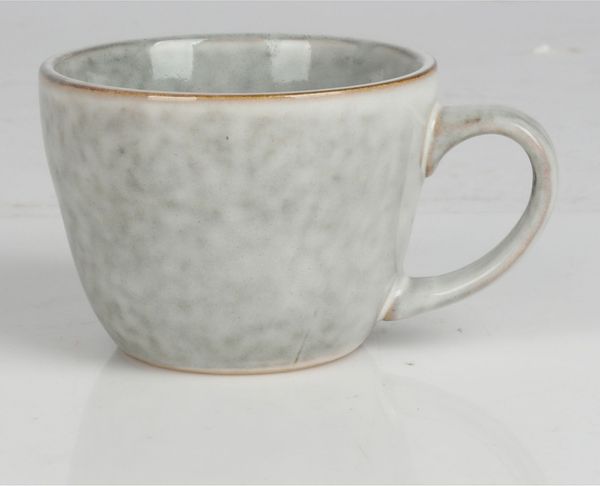 Keramik Kaffeetasse LONDON 250 ml – stilvolle Tasse aus robuster Keramik ideal für Kaffee Tee Frühstück Büro Gastronomie und moderne Tischgestaltung
