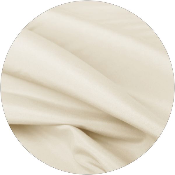 Bestlivings Blickdichte, Gardine mit Ösen, in vielen Größen und Farben Beige 140x145 cm Bild 10