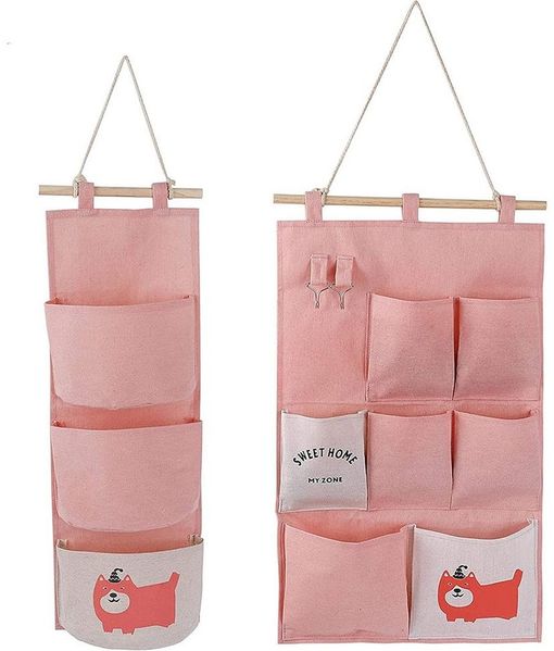 TUWENA Hängekorb 2 St. Hängeorganizer Wand Organizer Hängend Tasche