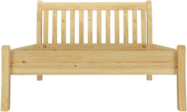 Komfortables Einzelbett Seniorenbett 120x200 Gästebett Kiefer massiv V-60.61-12Rollrost und Matratze inkl. Bild 5