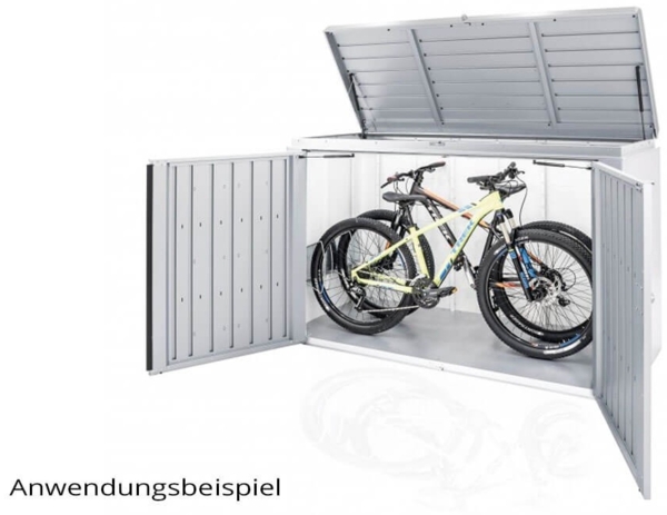 Biohort HighBoard, 200: 200 x 84 x 127 (b x t x h) cm, silber-metallic Bild 6