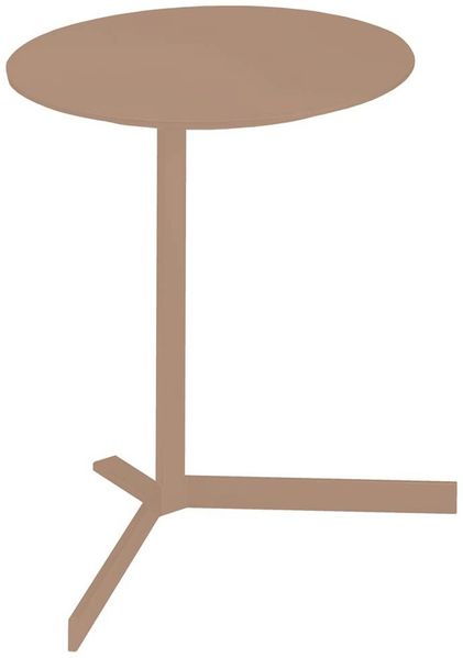 Birdy Beistelltisch rund bronze metallic H: 53cm