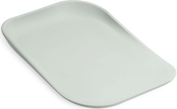 Hauck Wickelauflage Change N Clean, Keil Wickeltischunterlage 50x70 cm, Wickelmatte Schadstofffrei, Abwaschbar, Hygienisch, Wickelmulde bis 25 kg, Pflegeleicht (Sage)