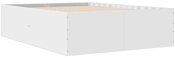 vidaXL Bettgestell Weiß 135x190 cm Holzwerkstoff 3280944 Bild 6