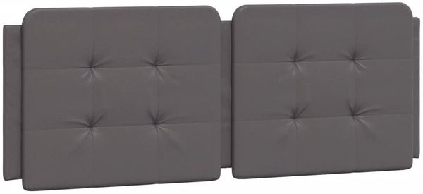 Einzelbettgestell Design für Erwachsene ohne Matratze Grau 120x200 cm Kunstleder d4844e Bild 5