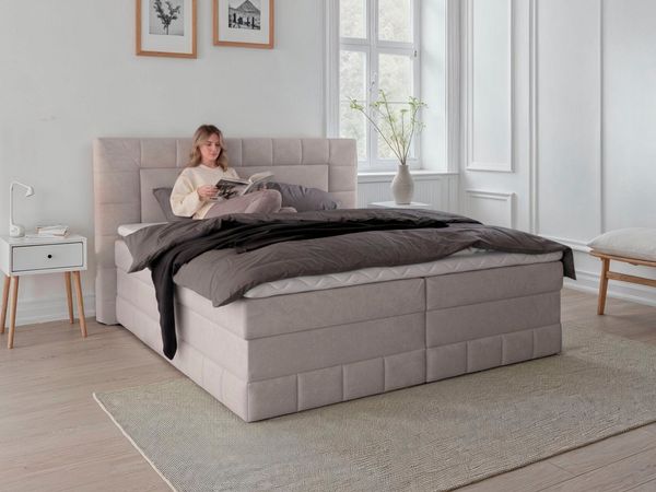 OTTO home Boxbett PHILLIPA, inkl. Kaltschaum-Topper, in verschiedenen Farben erhältlich