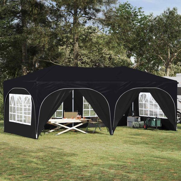 vidaXL Pop-up Partyzelt 575 x 288 x 245 cm Anthrazit Oxford-Stoff 42019902