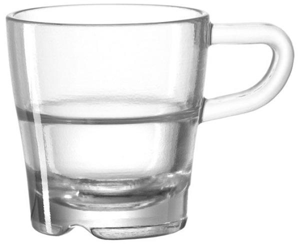 Leonardo Senso Espressotasse, Espresso Tasse, Kaffeetasse, Glas, 40 ml, 24012