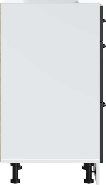 vidaXL Küchenunterschrank „Lucca“ Schwarz Holzwerkstoff 854231 Bild 5