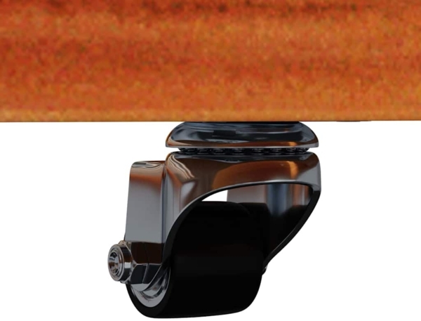 vidaXL Bettgestell Braun 90 x 200 cm Massivholz Kiefer 873423 Bild 9