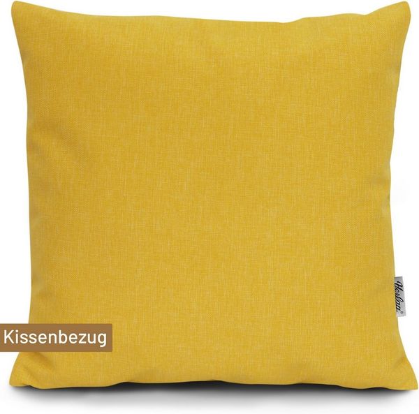 Herlag Dekokissen SUNNY Outdoorkissen Bezug, Garten, 40x40 cm oder 50x50 cm, Wetterfest, 9 Farben, Nur Hülle