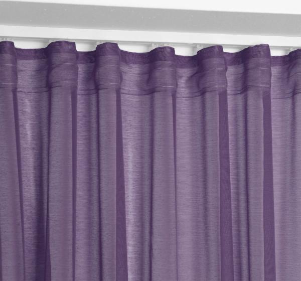 Beautex Gardine Transparente Gardine Dolly, wählbar mit Kräusel- und Ösen- Aufhängung (2 St), Ösen, transparent