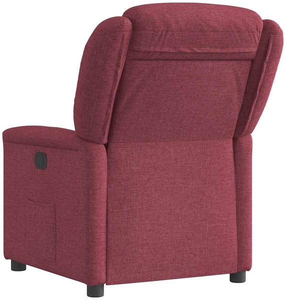 vidaXL Relaxsessel Elektrisch Weinrot Stoff 3303177 Bild 7